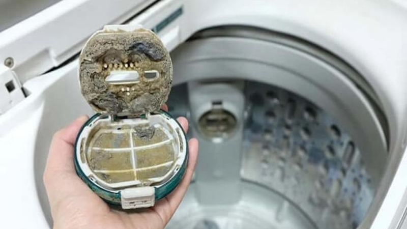 Bộ lọc bám cặn bẩn