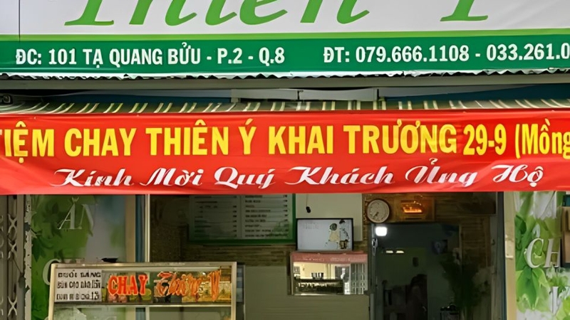 Quán chay Thiên Ý