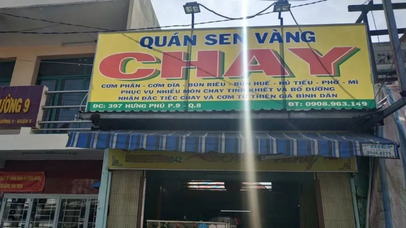 Quán chay Sen Vàng