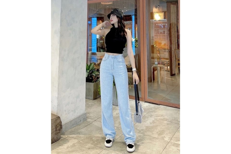 quần jean phối với áo gì (ảnh 13)