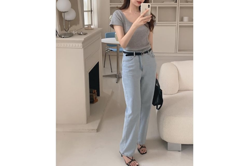 quần jean phối với áo gì (ảnh 5)