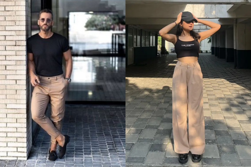 Phối với áo màu đen