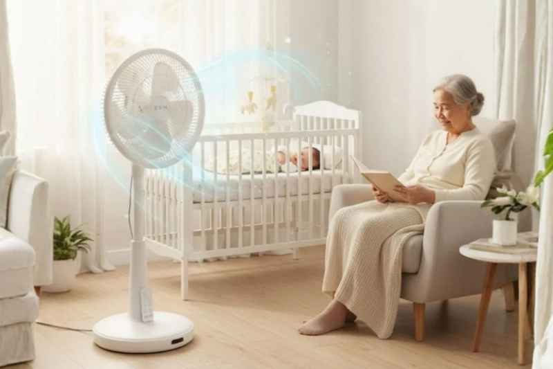 Top 5 mẫu quạt nổi bật có nhiều mức gió, khả năng vận hành êm và tiện ích phù hợp với phòng ngủ có trẻ nhỏ