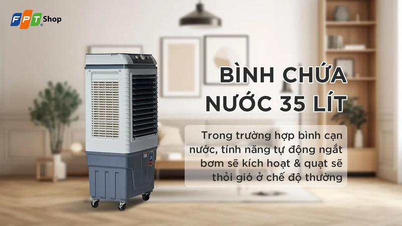 quạt điều hòa có hộp đá khô ảnh 1