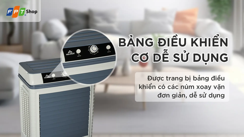 quạt điều hòa có hộp đá khô ảnh 2