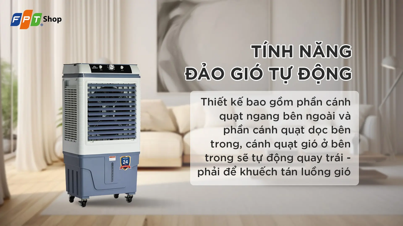 quạt điều hòa có hộp đá khô ảnh 3