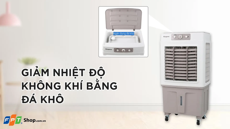 quạt điều hòa có hộp đá khô ảnh 9