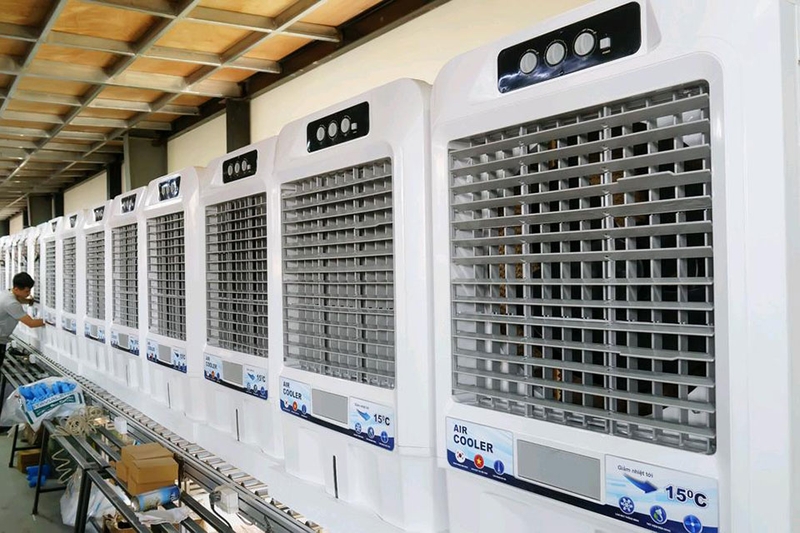 Quạt điều hòa hơi nước công nghiệp - Ảnh 06