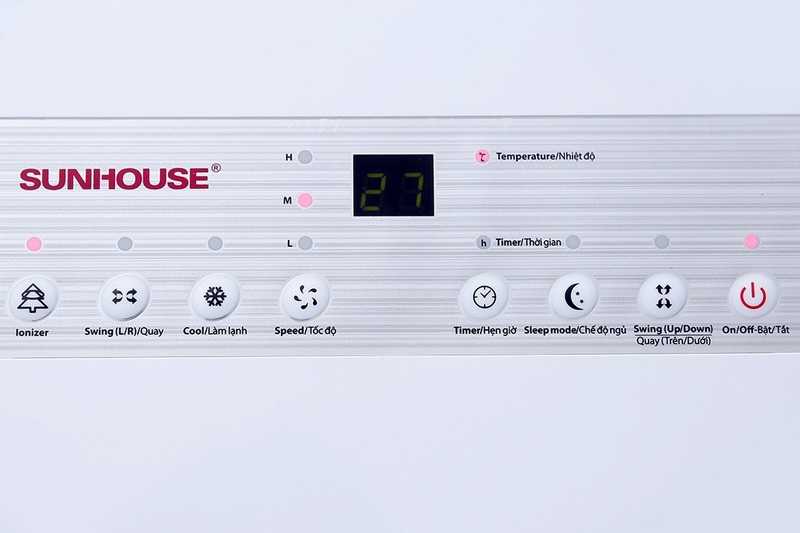 quat dieu hoa sunhouse shd7720 co che do hen gio