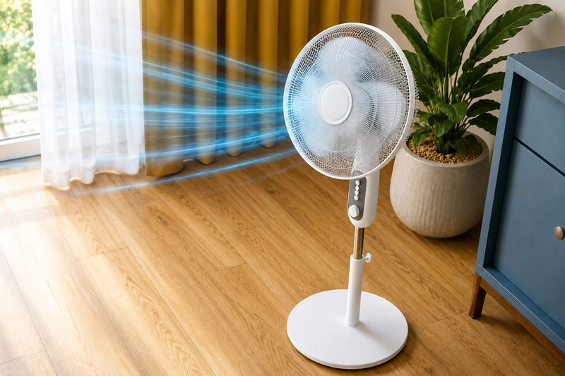 Quạt đứng Philips 6 cánh CX1220/00 - hình 6