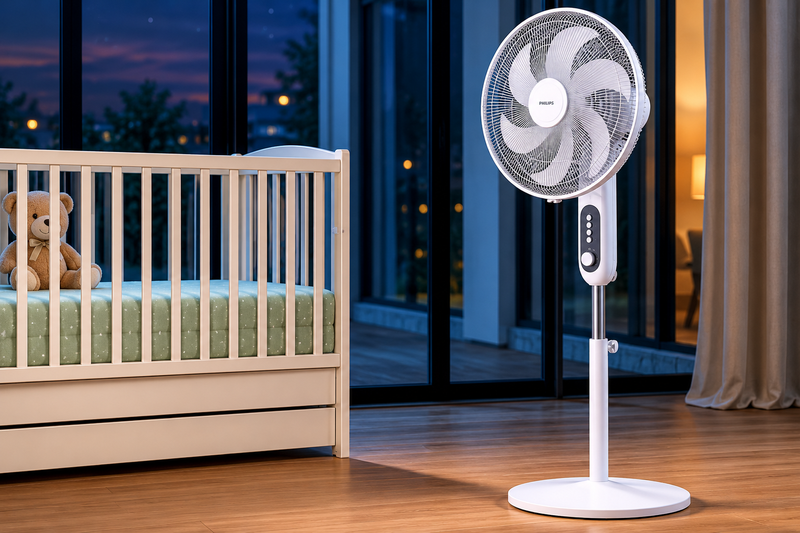 Quạt đứng Philips 6 cánh CX1220/00 - hình 5