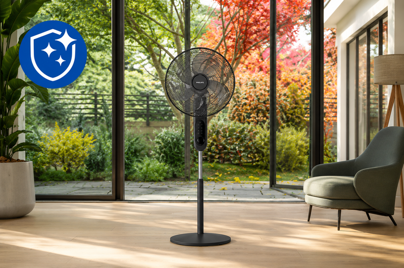 Quạt đứng Philips 6 cánh CX1520/01 - hình 1