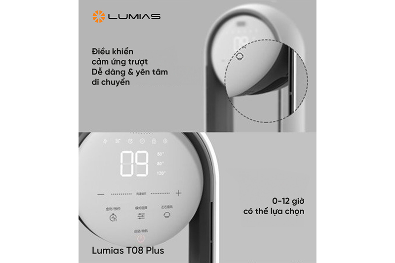 Quạt không cánh Lumias T08 Plus (hình 8)