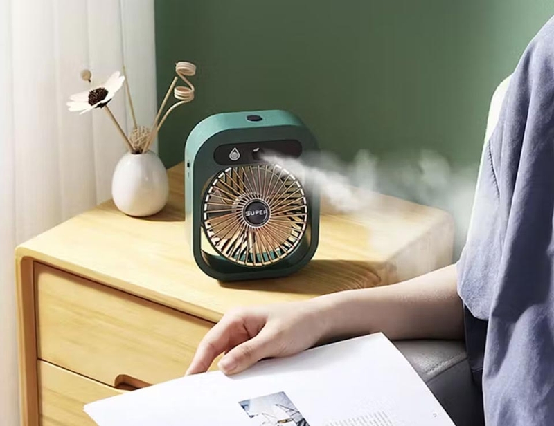 Quạt mini phun sương - 04