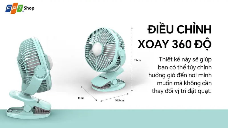 Quạt mini tốt nhất 2026 5