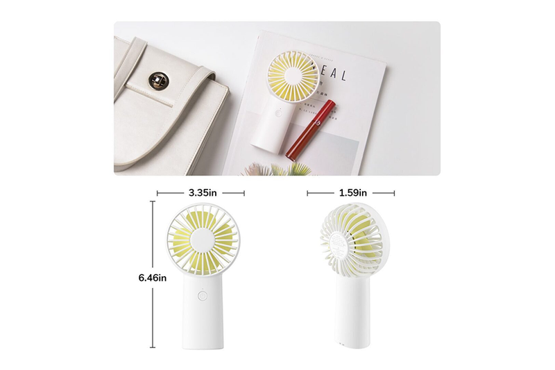 Quạt sạc cầm tay Jisulife FA20X Plus 4000mAh (hình 2)