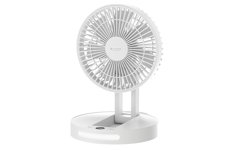 Quạt sạc để bàn Lumias LM-36FL trang bị bảng điều khiển cảm ứng