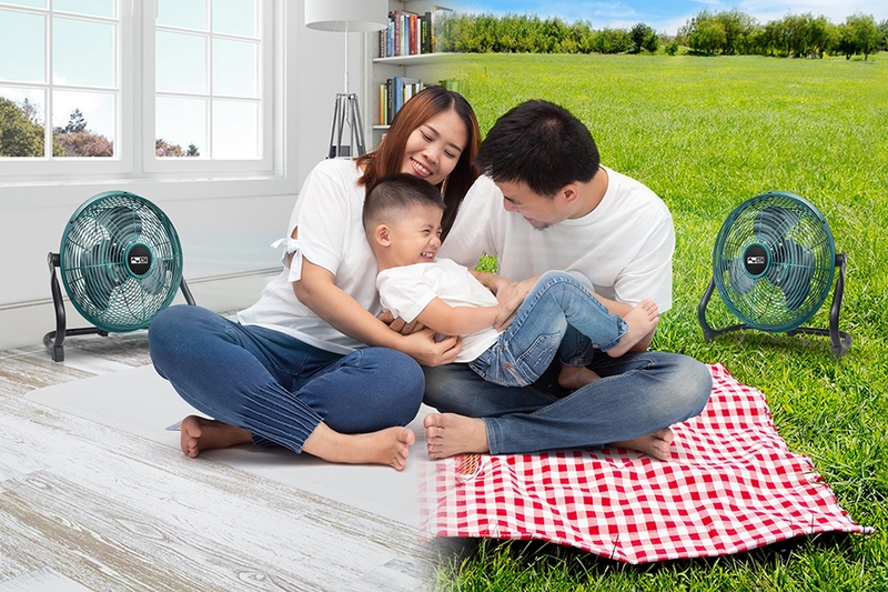 Nguyên lý vận hành của quạt sạc điện