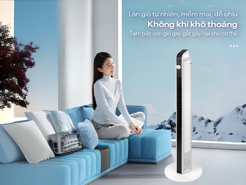 Quạt tháp Fujihome TF-12HM tiết kiệm điện cho gia đình