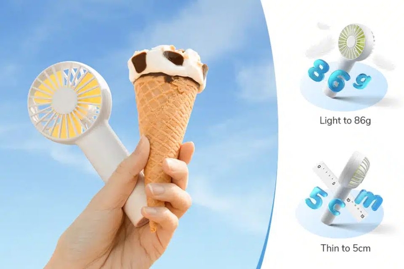 quạt tích điện mini tốt nhất 2025 3