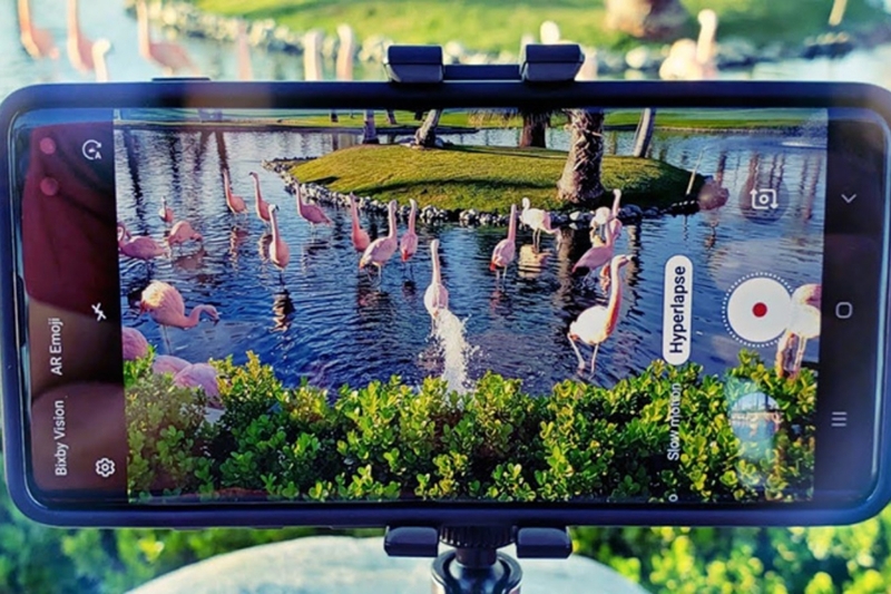 quay Time Lapse trên Samsung 8