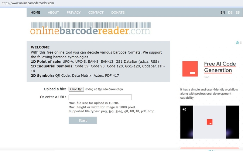 barcode reader