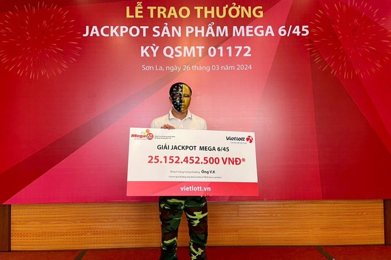 quy định đóng thuế khi trúng số