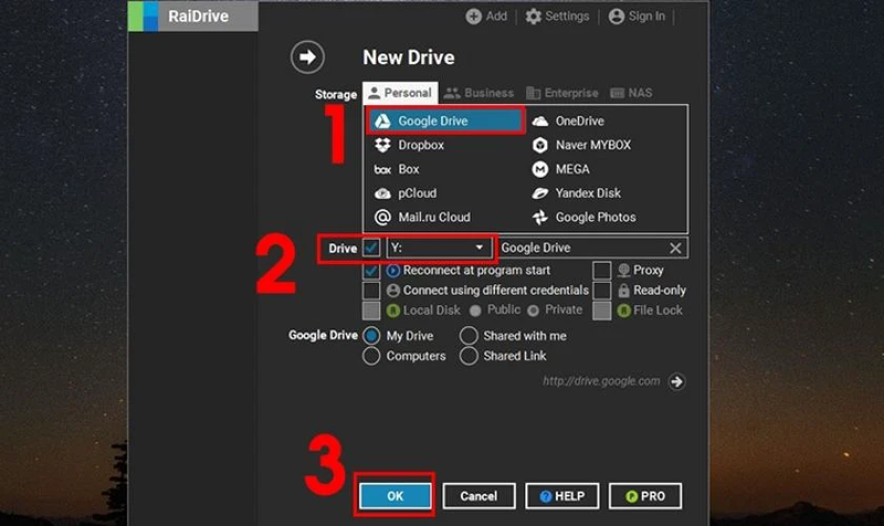 RaiDrive là gì 6