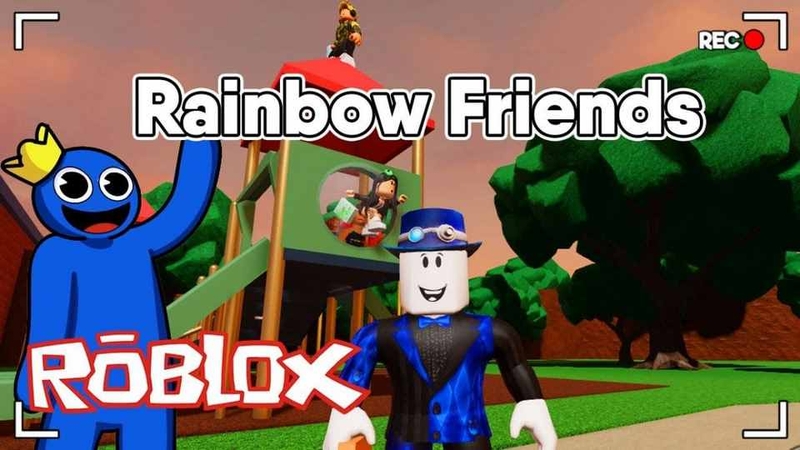 Gameplay của Rainbow Friends siêu đơn giản