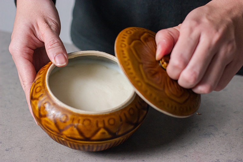 Cách rán mỡ nước trắng muốt - 02