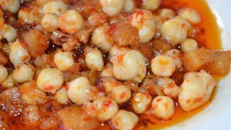 Răng mực chiên nước mắm