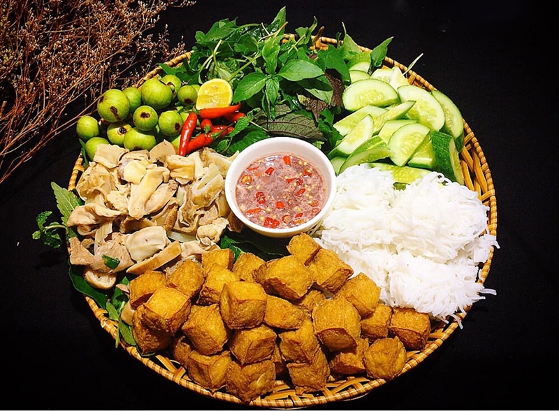Rau ăn bún đậu - 10