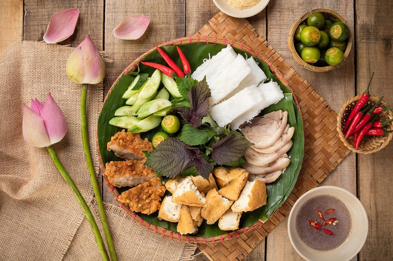 Rau ăn bún đậu - 04