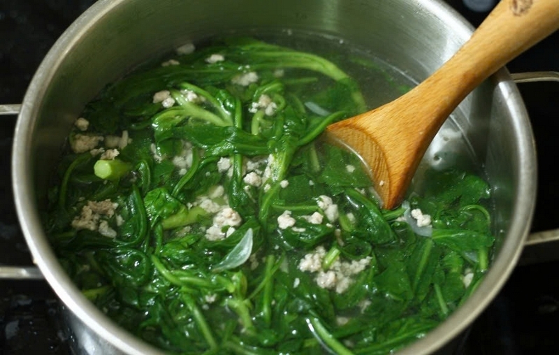 Rau cải cúc ảnh 6