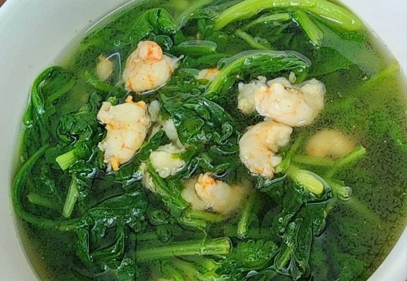 Rau cải cúc ảnh 8