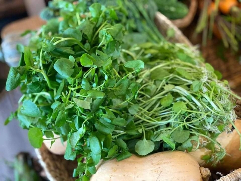 cách làm rau cải xoong xào thịt bò (ảnh 8)