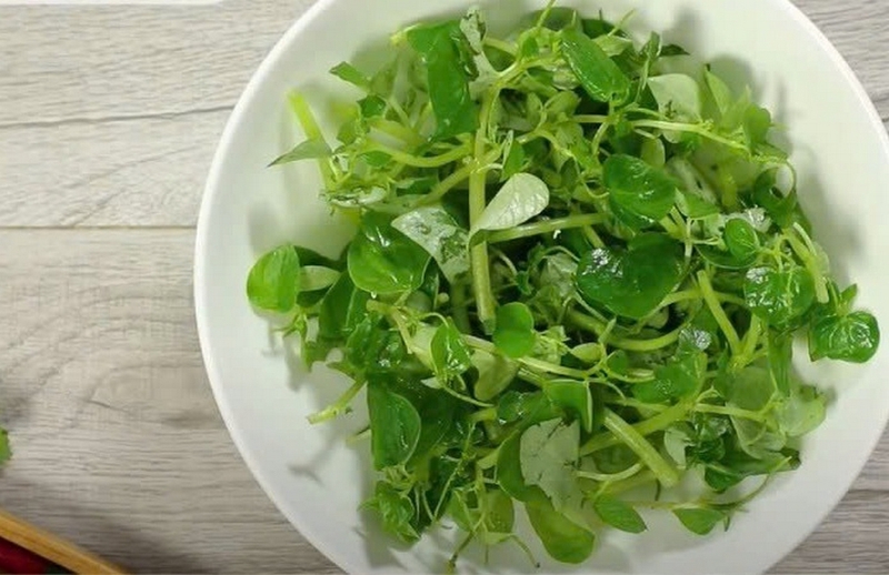 Rau càng cua xào thịt bò ảnh 3