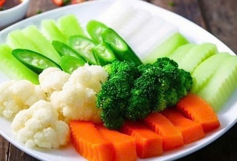 rau củ quả luộc thập cẩm ảnh 1