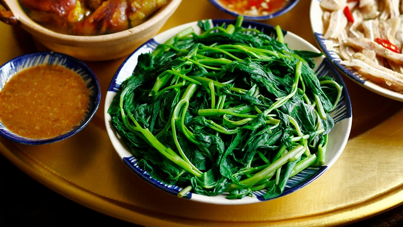 Rau muống bao nhiêu calo? 7