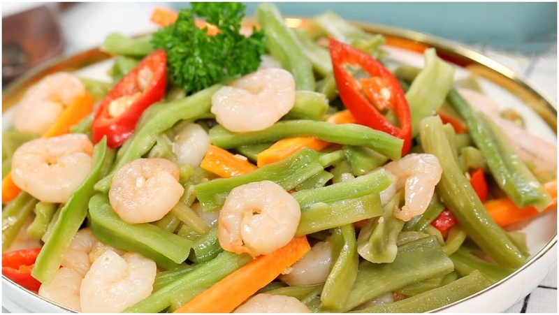 rau tiến vua xào 5
