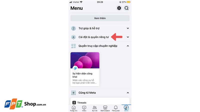 ẩn lượt react trên Facebook 1