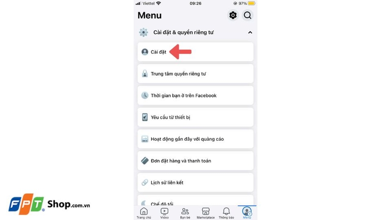 ẩn lượt react trên Facebook 2