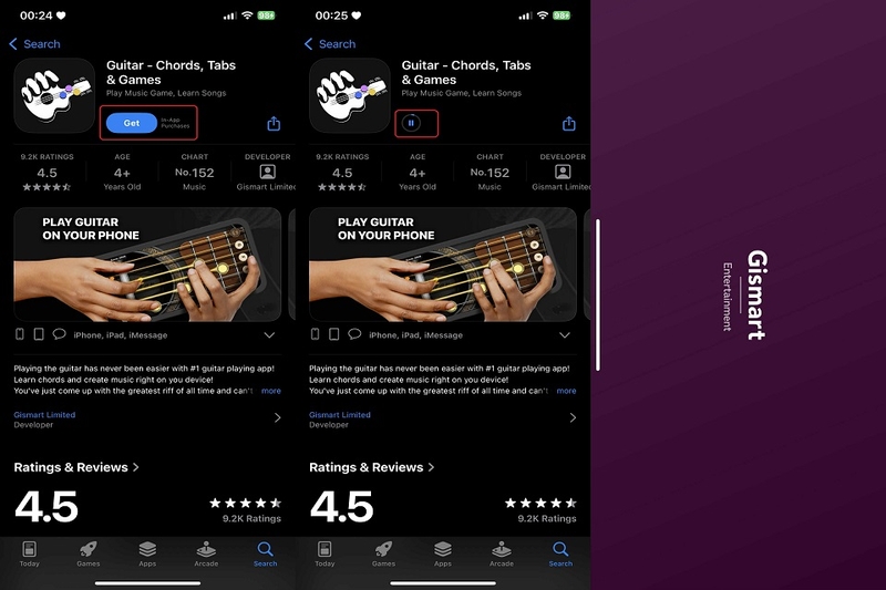Cách tải Real Guitar trên iOS