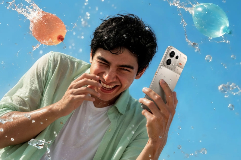 realme P4s 5G được tăng cường độ bền với khả năng kháng bụi và nước.