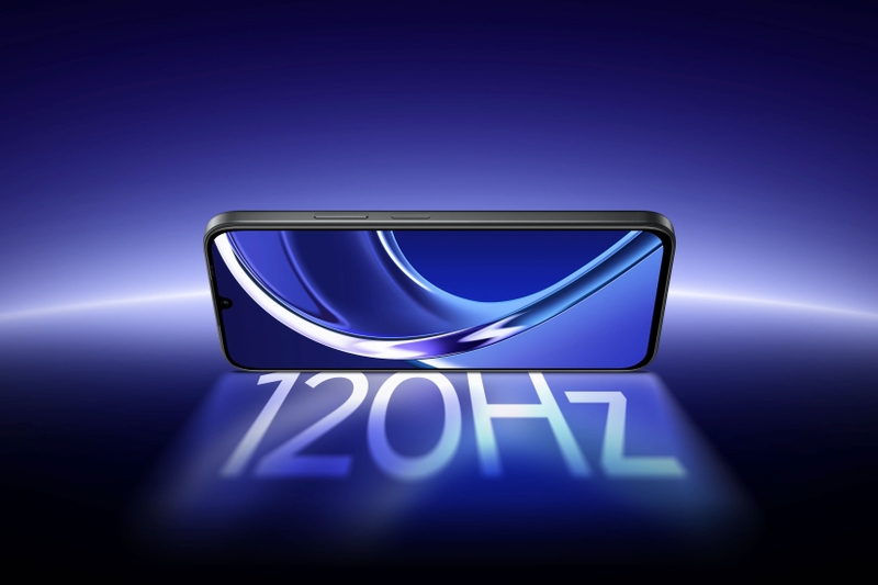 realme P4s Lite sở hữu màn hình 120 Hz, giúp thao tác cuộn và chuyển cảnh mượt hơn.