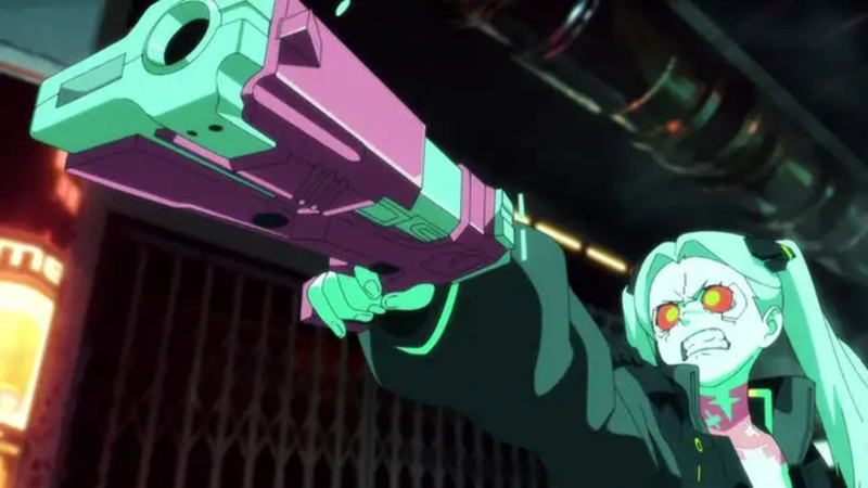 Một khía cạnh khác của Rebecca trong Cyberpunk là mối quan hệ giữa cô và tập đoàn Arasaka