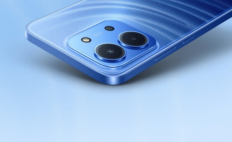 Cụm camera kép AI trên Redmi 15C