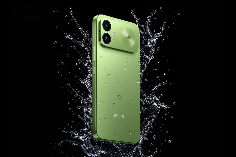 REDMI K100 đạt chuẩn IP69K, có khả năng chịu tia nước áp lực cao trong điều kiện thử nghiệm tiêu chuẩn.
