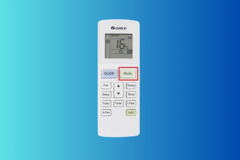 remote máy lạnh Gree hình 2