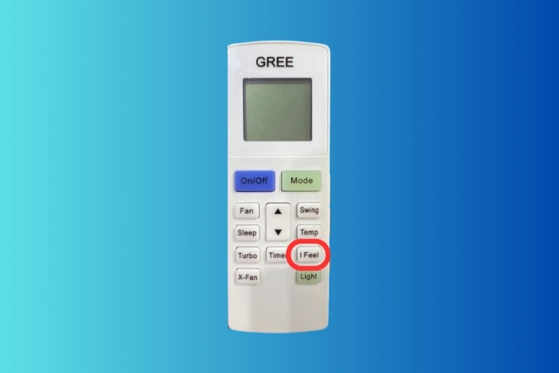 remote máy lạnh Gree hình 4